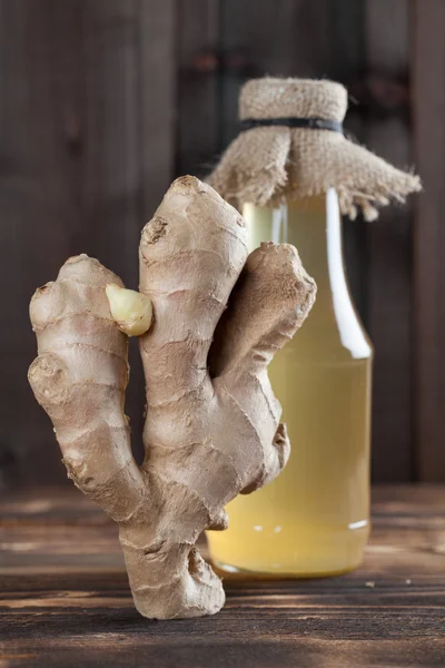 Ginger i syrop — Zdjęcie stockowe