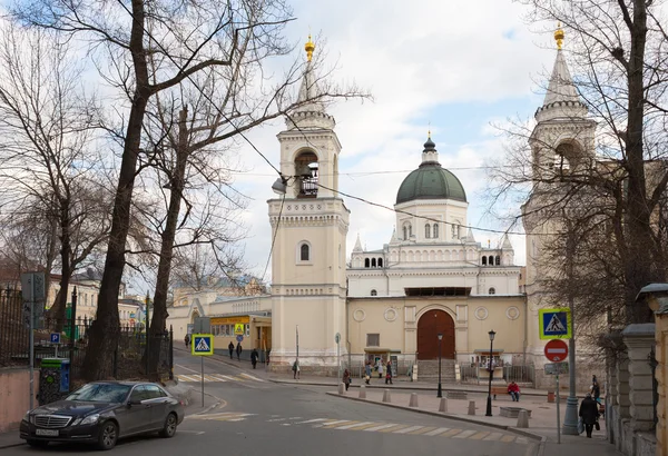 Ivanovsky Conventl på Maly Ivanovsky gata i Moskva — Stockfoto