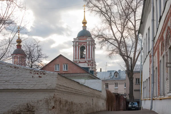 Свято-Миколаївський собор в Москві — стокове фото