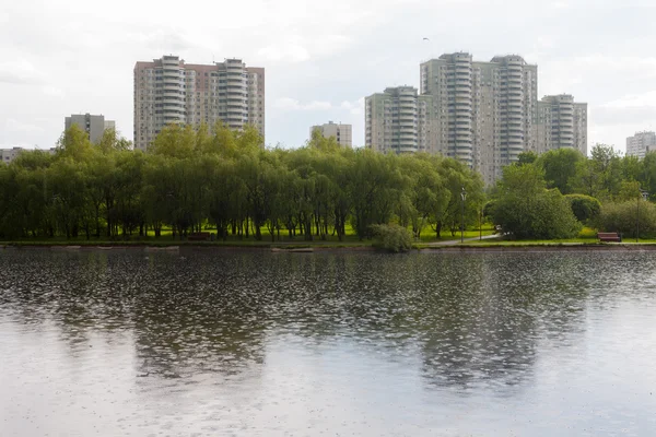 莫斯科 Lianozovo 地区的住宅建筑 — 图库照片