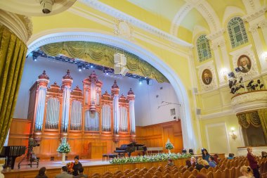 büyük konser salonu Moskova Konservatuarı