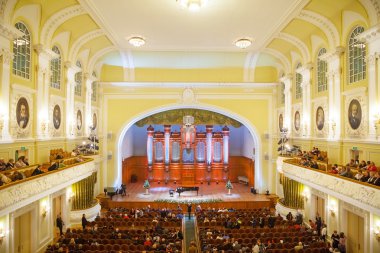 büyük konser salonu Moskova Konservatuarı