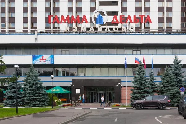 Ház Gama Delta bemeneti Izmailovo hotel — Stock Fotó