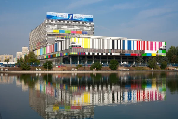 Budynek centrum techniczne Ostankino — Zdjęcie stockowe