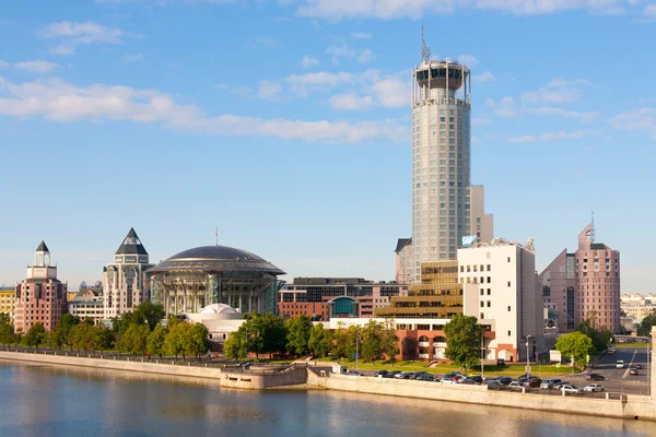 Buildings of Moscow International House of Music and Red Hills H