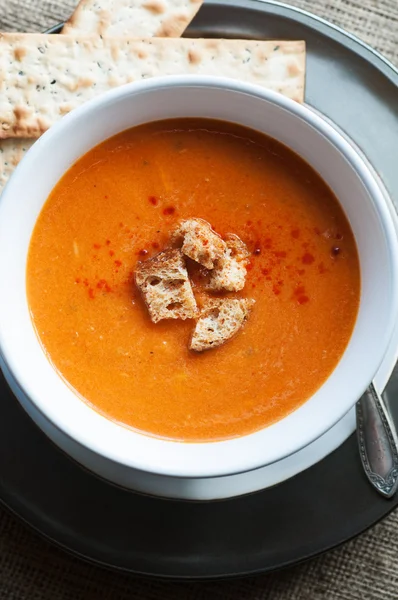 Tomatensoep — Stockfoto