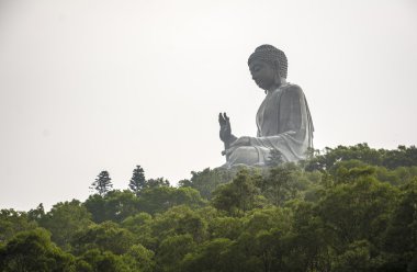Tian Tan Buddha statue Lantau Island, Hong Kong.