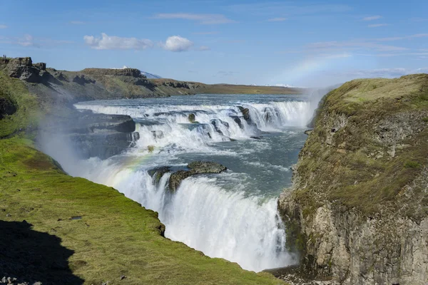 Cachoeiras Gullfoss Islândia — Fotografia de Stock