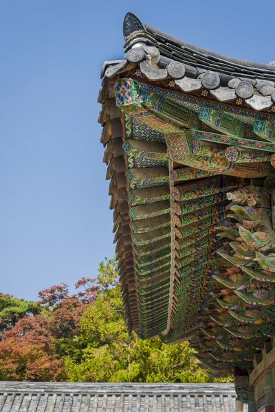 Azjatycki dach detal — Zdjęcie stockowe