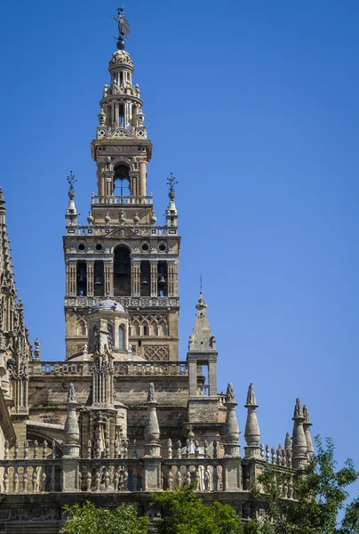 La Giralda Bell Tower de Sevilha — Fotografia de Stock