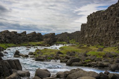 İzlanda 'daki Thingvellir Ulusal Parkı