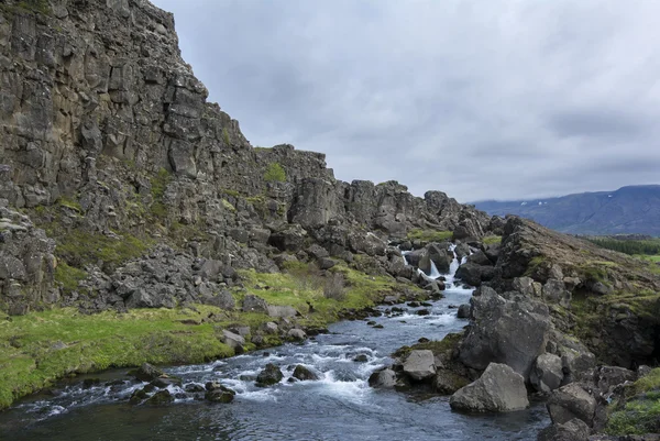 Park Narodowy Thingvellir w Islandii — Zdjęcie stockowe