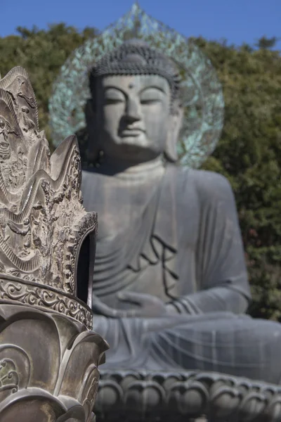 Статуя Будды в Национальном парке Сораксан — стоковое фото