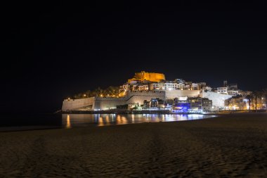 Kale Peniscola, İspanya.