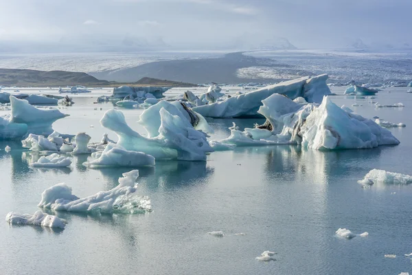 冰山湖 Jokulsarlon. — 图库照片