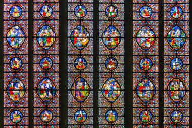 Vitray pencere Kilisesi Dinant, Belçika