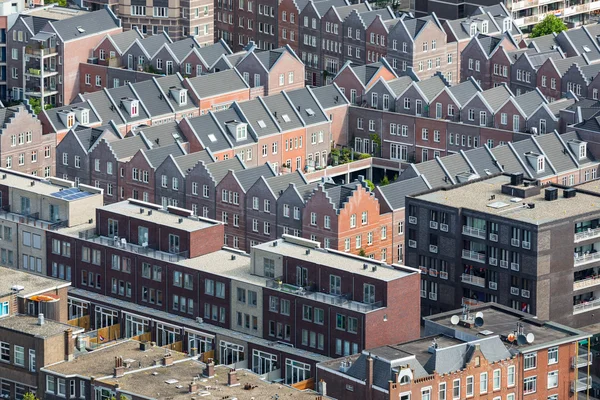 Letecké Panorama vilové čtvrti v Haagu, Nizozemsko — Stock fotografie