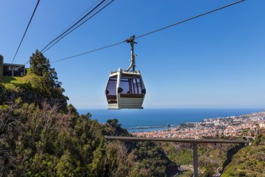 Teleferik Monte adlı Funchal, Madeira Adası, Portekiz için