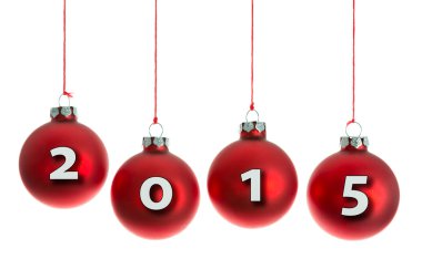 Noel topları metin 2015 bir iple asılı