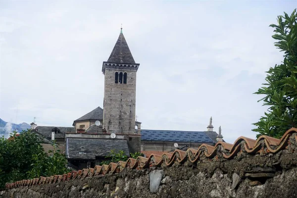 Chiesa San Vittore Collegiata San Vittore Cannobio — Foto Stock