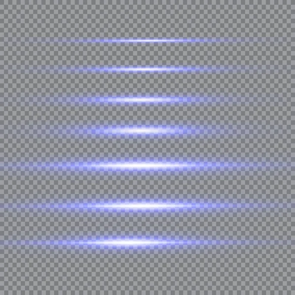 Lignes Abstraites Avec Effet Lumière Brillante Effet Lumineux Spécial Lumineux — Image vectorielle