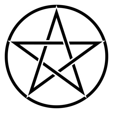 Pentagram Symbol vector clipart