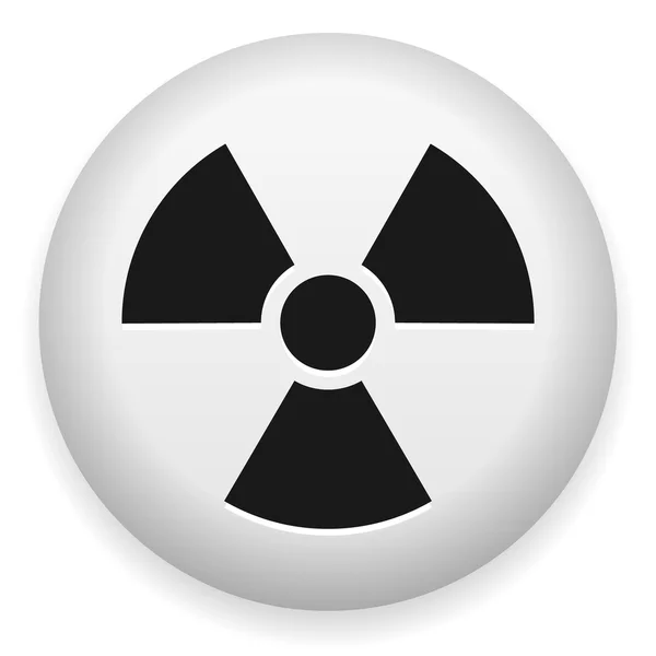 Symbol für nukleare Gefahr — Stockvektor