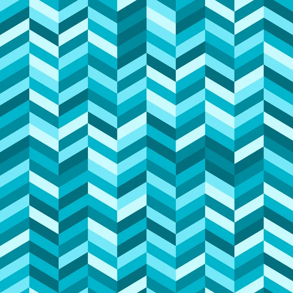 Zick-Zack-abstrakter Hintergrund in Blautönen — Stockvektor