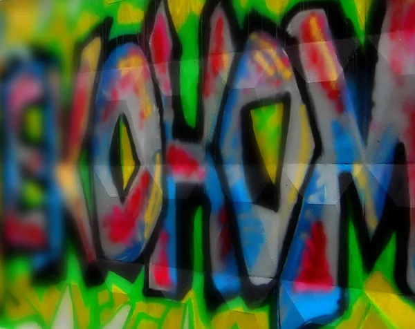 Graffity en la valla —  Fotos de Stock