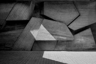 geometrik arka plan beton