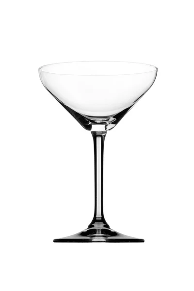 하얀 배경에 분리 된 칵테일 잔 — 스톡 사진