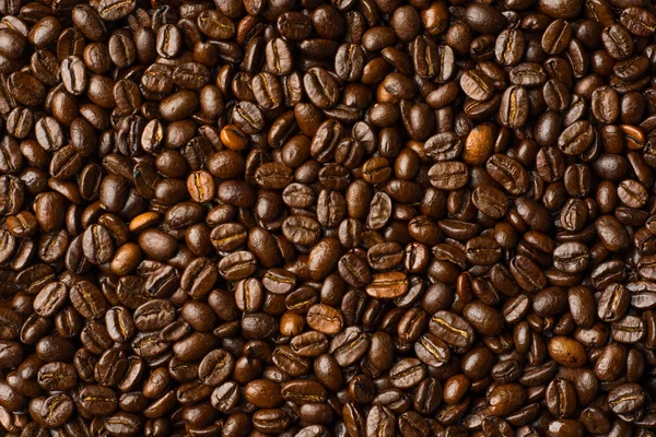 Geröstete Kaffeebohnen, können als Hintergrund verwendet werden — Stockfoto