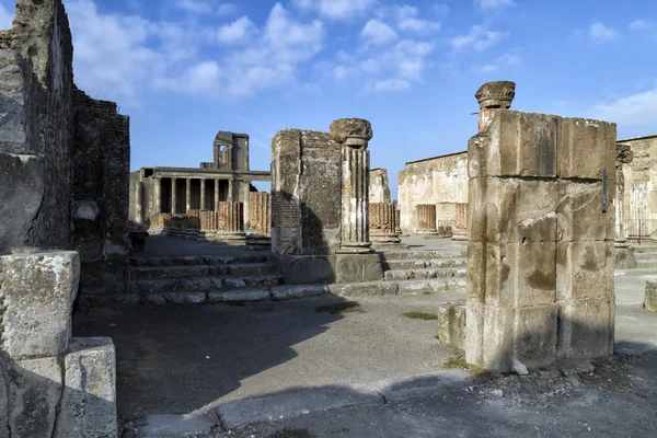 De mysteries van de dood van de oude stad Pompeii. — Stockfoto