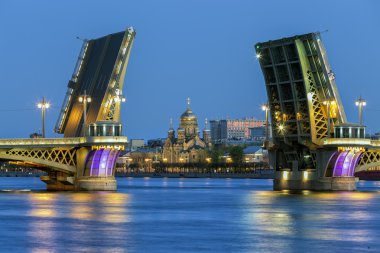 Duyuru (Teğmen Schmidt Köprüsü - tarih... varsayım metochion Optina Hermitage St Petersburg.