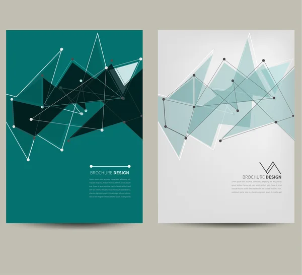 Brochure ontwerp sjabloon — Stockvector