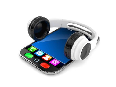 Akıllı telefondaki kulaklıklar 3D