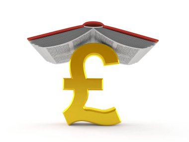 Defterin altında sterlin