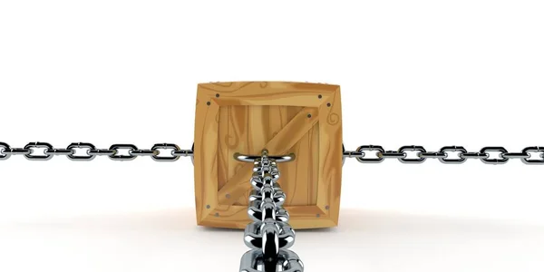 Crate Chain — Zdjęcie stockowe