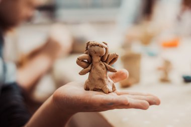 Çocuk el sculpts