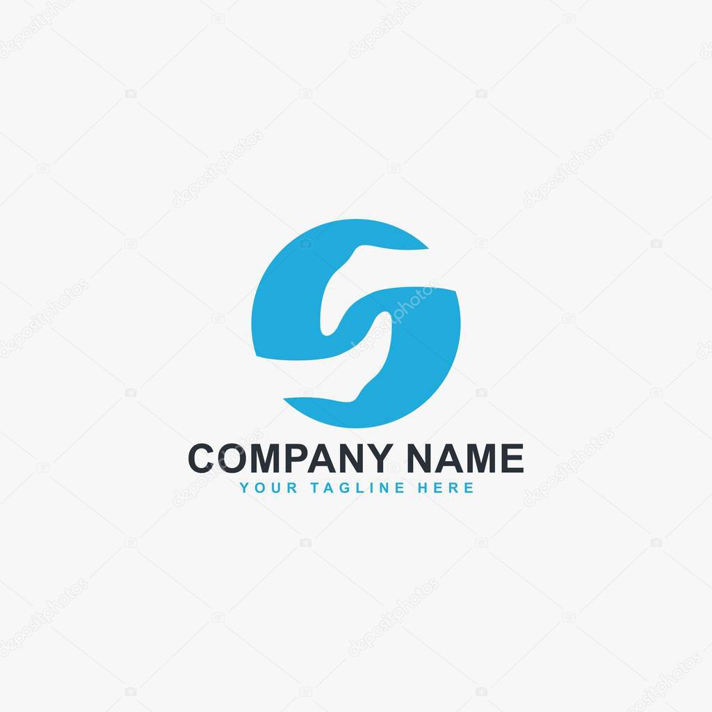 Socks logo design vector. Foot wear logo symbol icon.