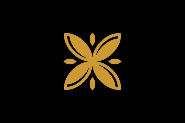Вектор Дизайна Логотипа Урожая Абстрактный Дизайн Листового Круга Сельскохозяйственной Компании — стоковый вектор