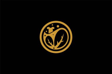 Çamaşır logosu tasarım ikonu vektörü. Makine çamaşır konsepti çizimi. Kabarcık simgesi tasarımı. İş logosu tasarım ögesi.