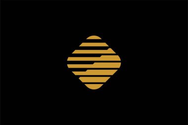 Teknoloji dijital logo tasarım vektörü. Kırmızı logo tasarımı. Temel şekil logosu.
