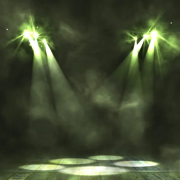 Arka plan gösteriyor. İç bir projektör ile parladı. 3d