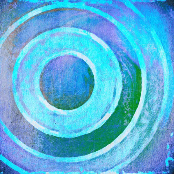 Blue abstract circles background — Stock Photo, Image