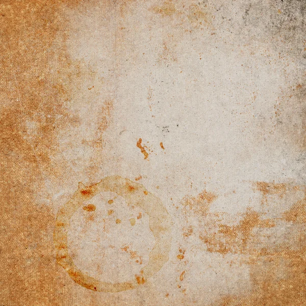 Background with coffee stain — Stock Photo, Image