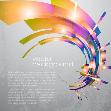 Techno vektör eğrileri kasetleri arka plan