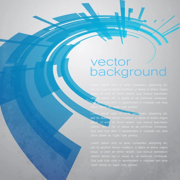 Techno Vector Curves Fitas Fundo abstrato — Vetor de Stock