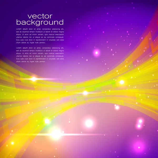 Techno vektor kurvor band abstrakt bakgrund — Stock vektor