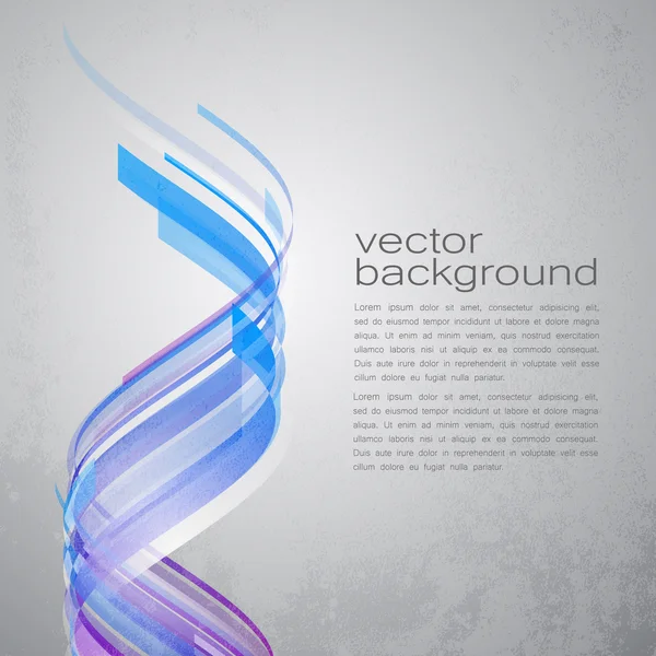 Techno Vector Curvas Cintas Fondo abstracto — Archivo Imágenes Vectoriales